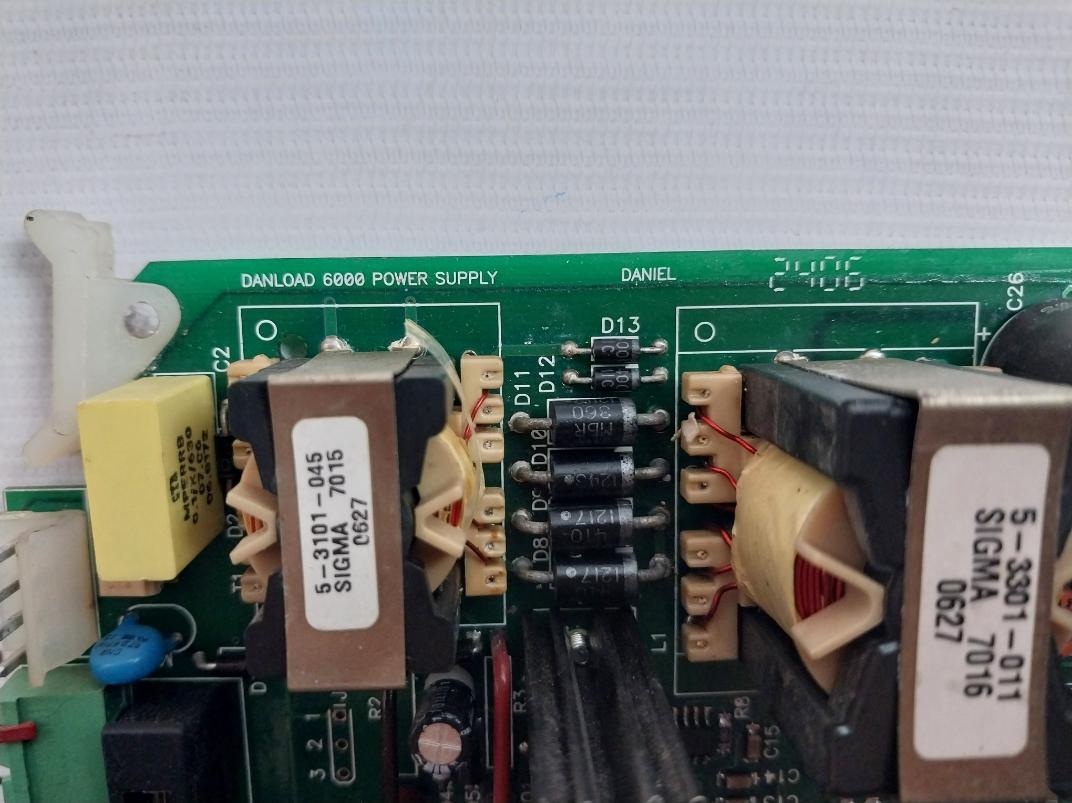 Daniel Pcb 4-6000-111 Printed Circuit Board Rev.C 110-125Vac