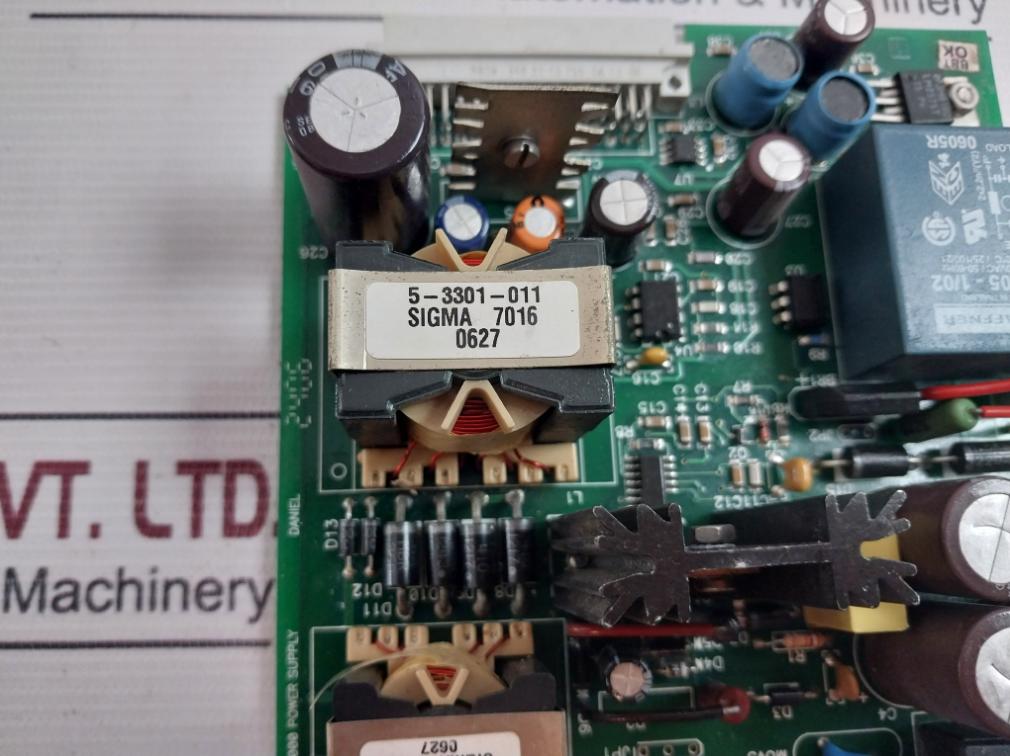 Daniel Pcb 4-6000-111 Printed Circuit Board Rev.C 110-125Vac