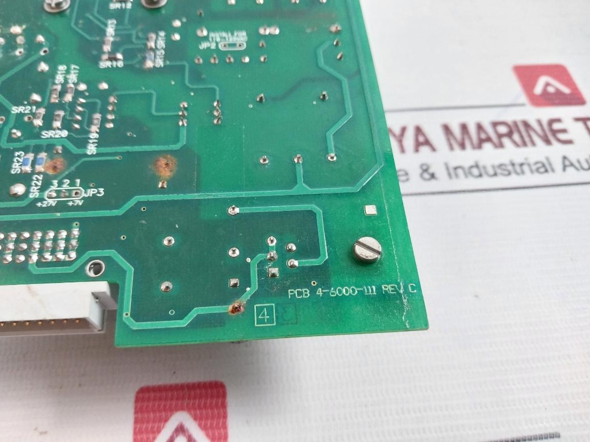 Daniel Pcb 4-6000-111 Printed Circuit Board Rev.C 110-125Vac