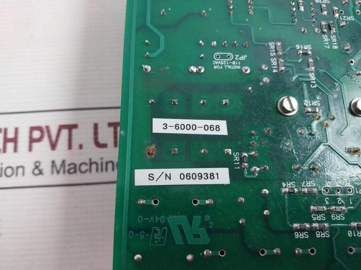 Daniel Pcb 4-6000-111 Printed Circuit Board Rev.C 110-125Vac
