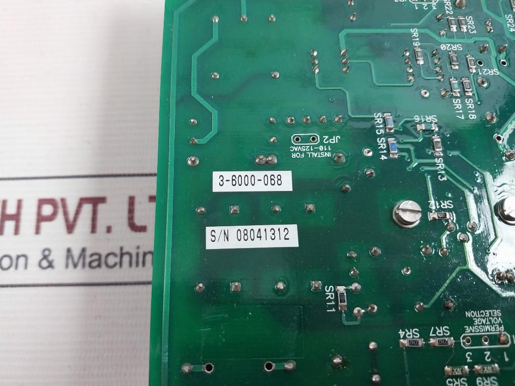 Daniel Pcb 4-6000-111 Printed Circuit Board Rev.C 110-125Vac 94V-0