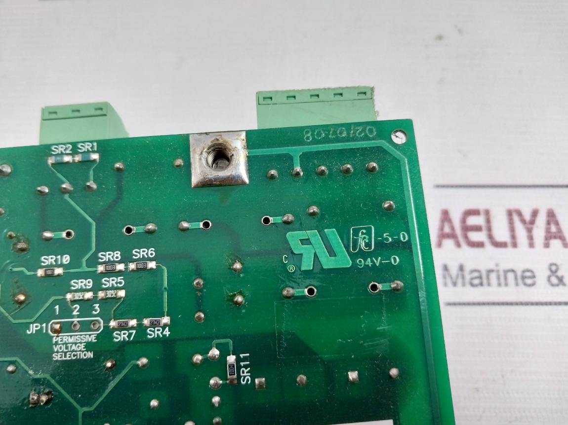 Daniel Pcb 4-6000-111 Printed Circuit Board Rev.C 110-125Vac 94V-0