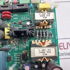 Daniel Pcb 4-6000-111 Printed Circuit Board Rev.C 110-125Vac 94V-0