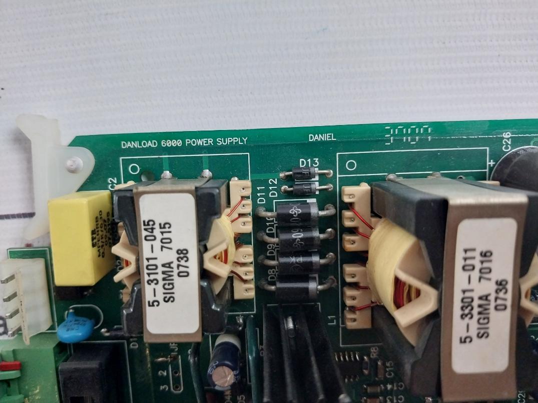 Daniel Pcb 4-6000-111 Printed Circuit Board Rev.C 110-125Vac 94V-0
