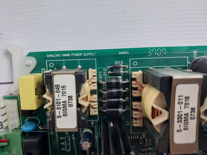 Daniel Pcb 4-6000-111 Printed Circuit Board Rev.C 110-125Vac 94V-0