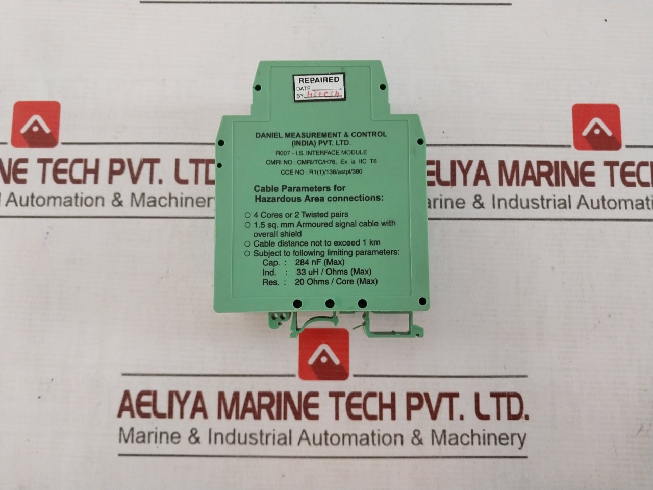 Daniel R007-i.S.Interface Module 20-32V Dc 80Ma 33Mh/Ohm 0507101