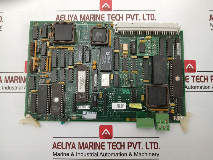 Daniel 4-6000-029 Cpu Pcb Card Rev A 94V-0 Pca Ce-12581