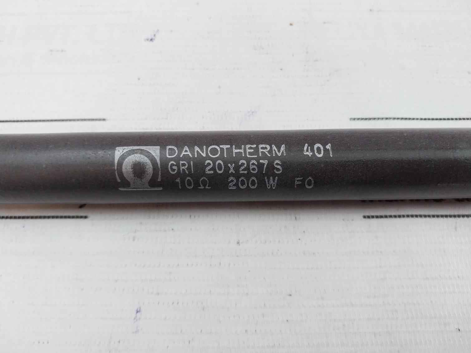 Danotherm Gri 20X267 S Resistor 10Ω 200W F0