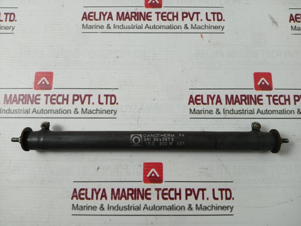 Danotherm Gri 20X267 S Resistor 15 Ohm 200W 401