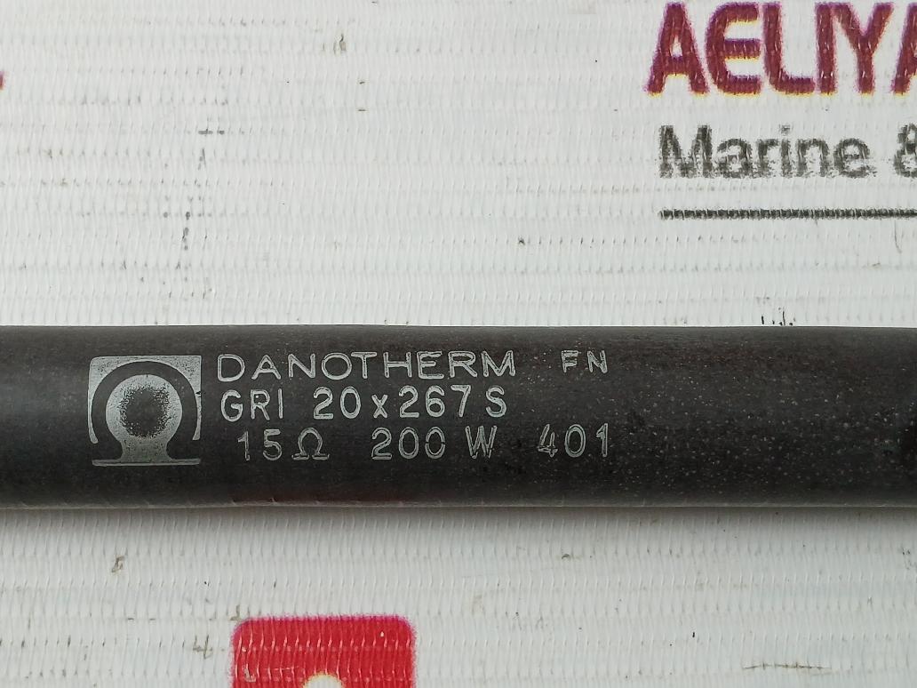 Danotherm Gri 20X267 S Resistor 15 Ohm 200W 401
