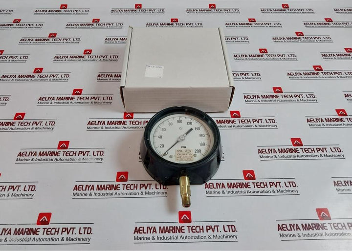 Danton Duro Instrument 0-200 Psi Pressure Gauge