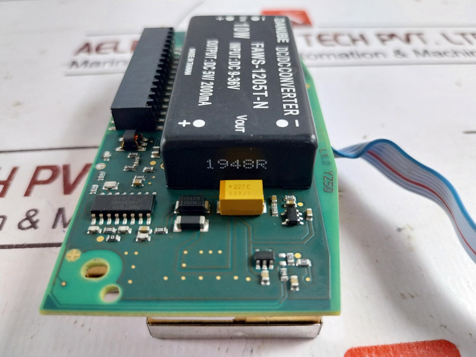 Danube Faws-1205T-n Dc/Dc Converter Module (9-36V To 5V, 2A) On Sick Board
