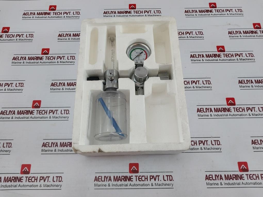 Danyang Danwei Xy-02A Gas Regulator Flowmeter With Humidifier Bottle 04820006