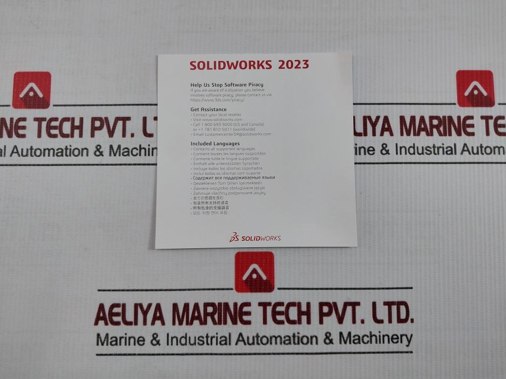 Dassault Systemes Solidworks 2023 3D Cad Software Set Windows 64-bit