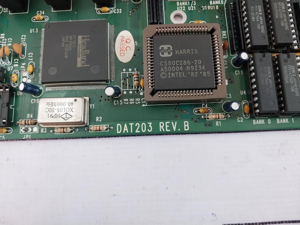DAT203 REV.B Printed Circuit Motherboard 92006238