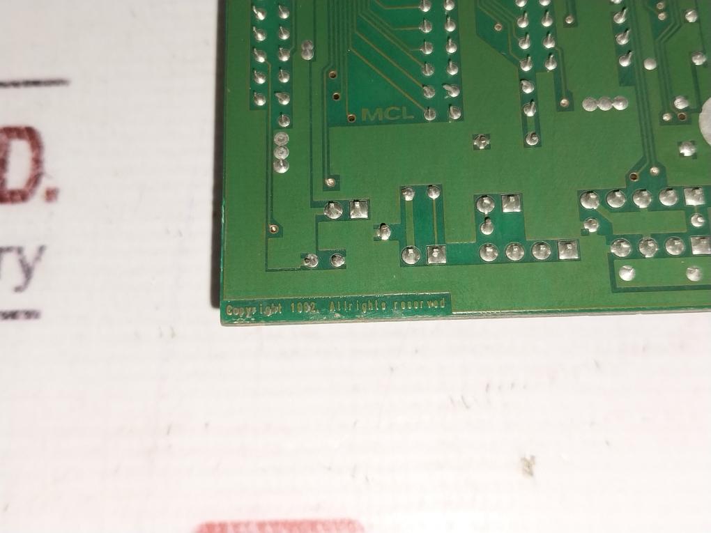 DAT203 REV.B Printed Circuit Motherboard 92006238