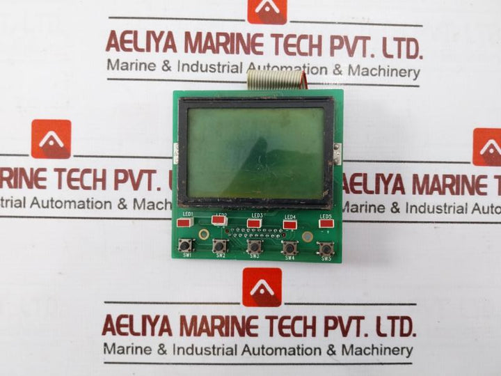 Data Image Ax400/0295 Lcd Operator Interface Module Pcb Rev. A