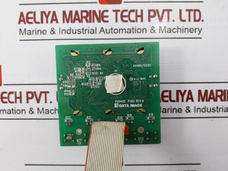 Data Image Ax400/0295 Lcd Operator Interface Module Pcb Rev. A