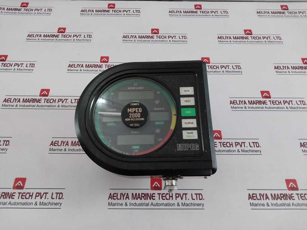 Data Instrument Mipeg 2000 Non- Recording Safe Load Display Indicator 12V