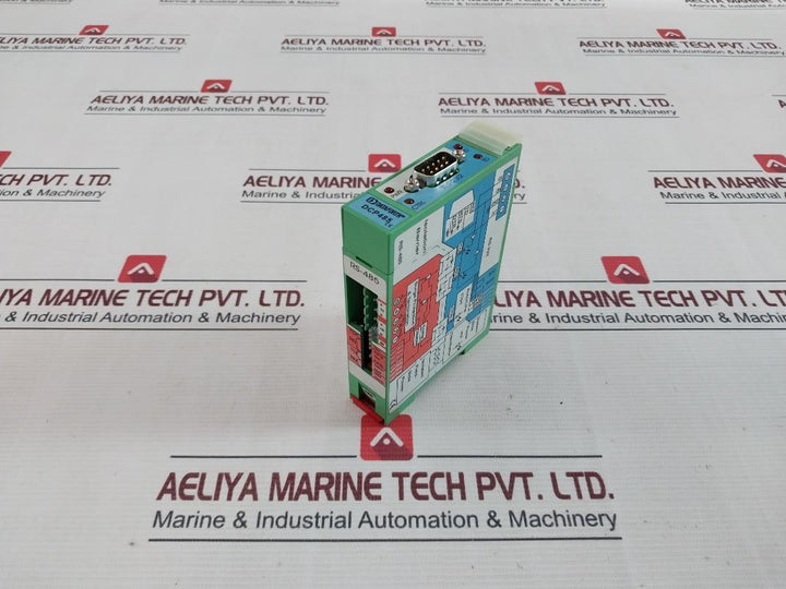 Dataforth Dcp485-p Fully Isolated Din Rail Rs-232 To Rs-485 Converter/Line Drive