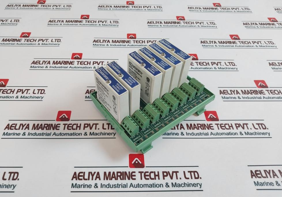 Dataforth Scm5B41-02 Analog Input Module W/ Scmpb07-3 Backpanel