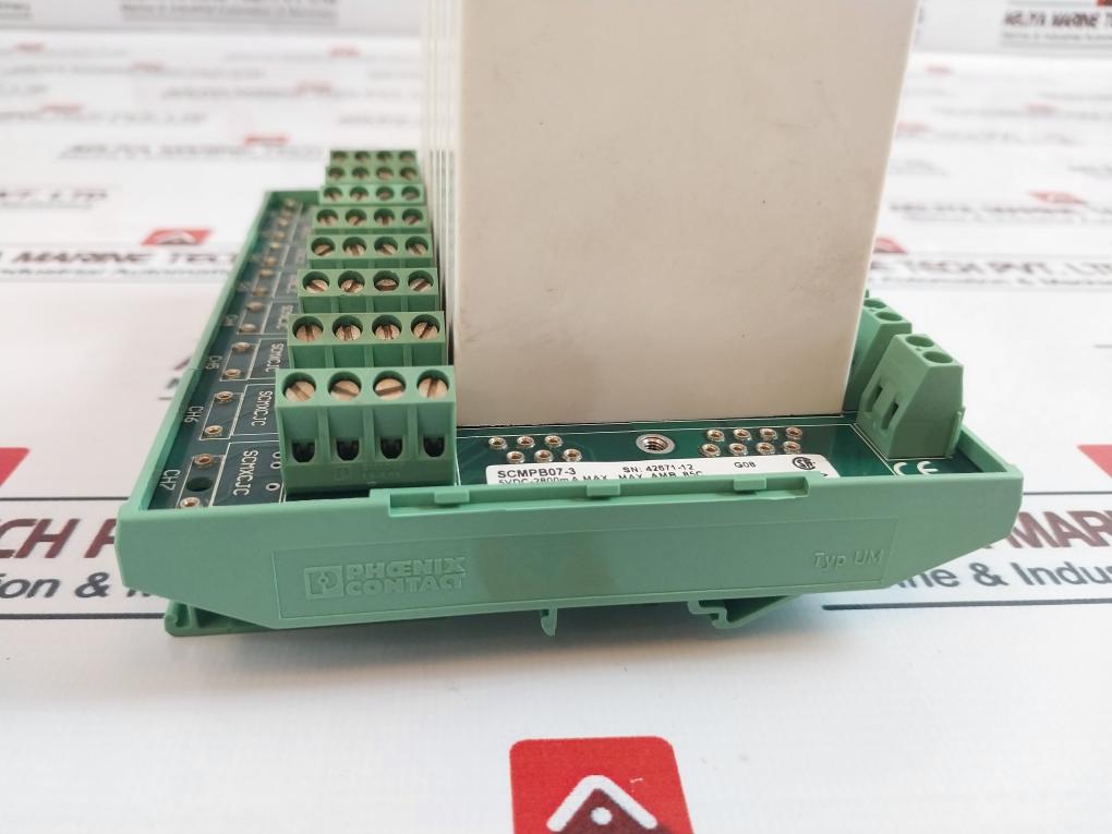 Dataforth Scm5B41-02 Analog Input Module W/ Scmpb07-3 Backpanel