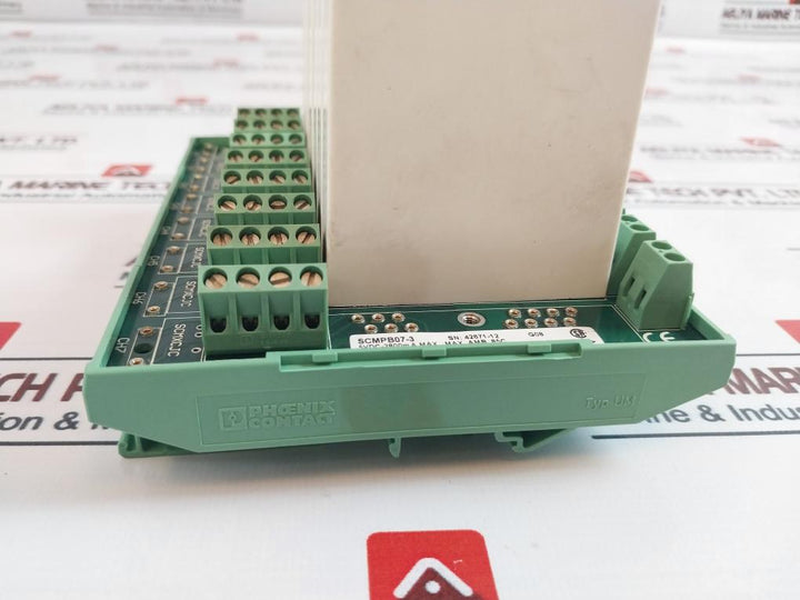 Dataforth Scm5B41-02 Analog Input Module W/ Scmpb07-3 Backpanel