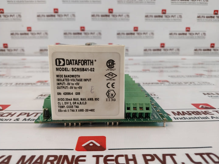 Dataforth Scm5B41-02 Isolated Voltage Input