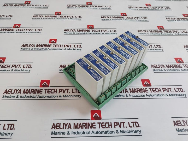Dataforth Scm5B41-02 Voltage Input Module W/ Scmpb07-3 Backpanel