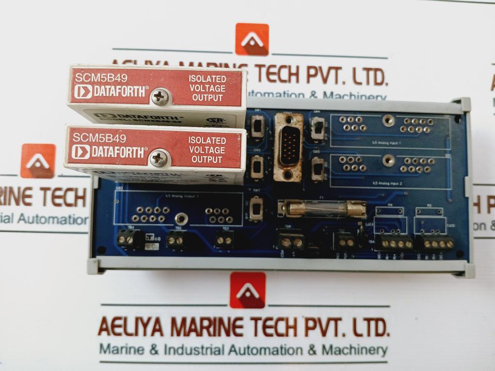 Dataforth SCM5B49-05 Isolated Analog Signal Conditioning Panel
