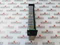 Dataforth Scmpb01 16 Channel Analog I/o Backpanel W/ 15 I/o Plcs + Power Supply
