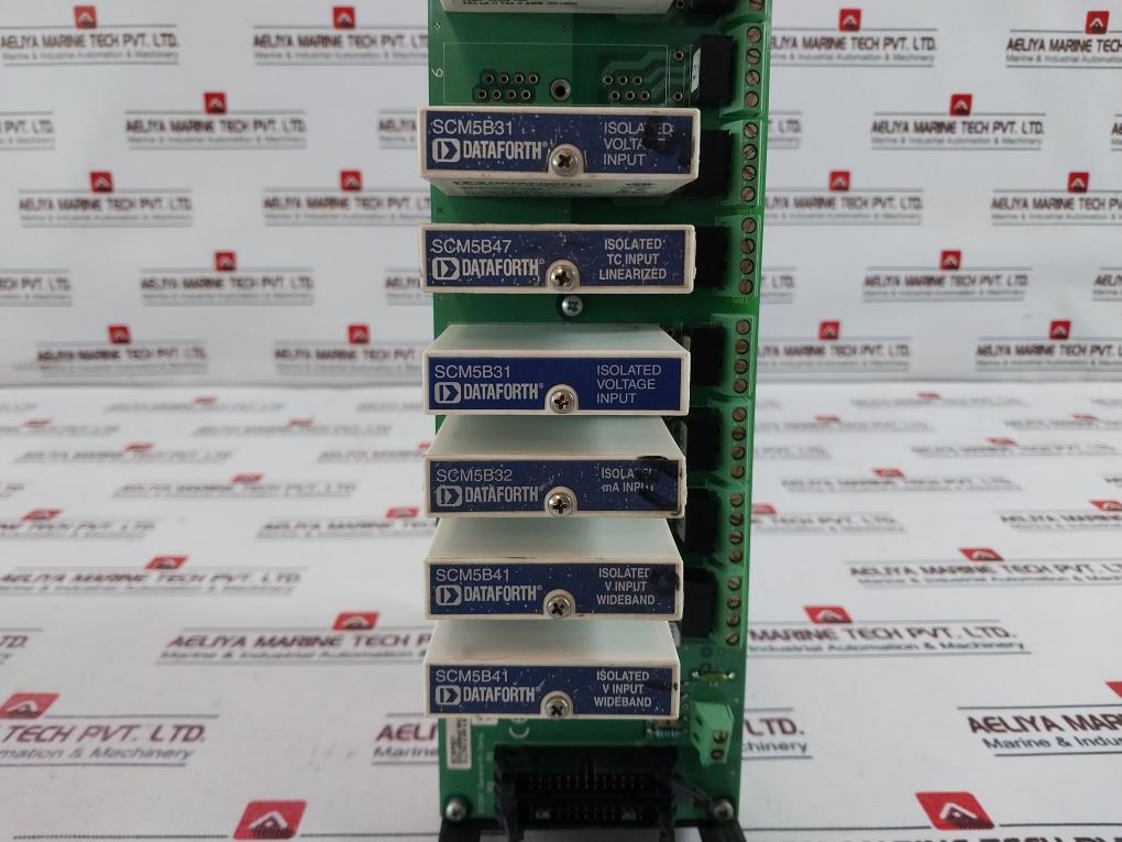 Dataforth Scmpb01 16 Channel Backpanel Module Scm5B41-02D/ Scm5B31/ Scm5B47