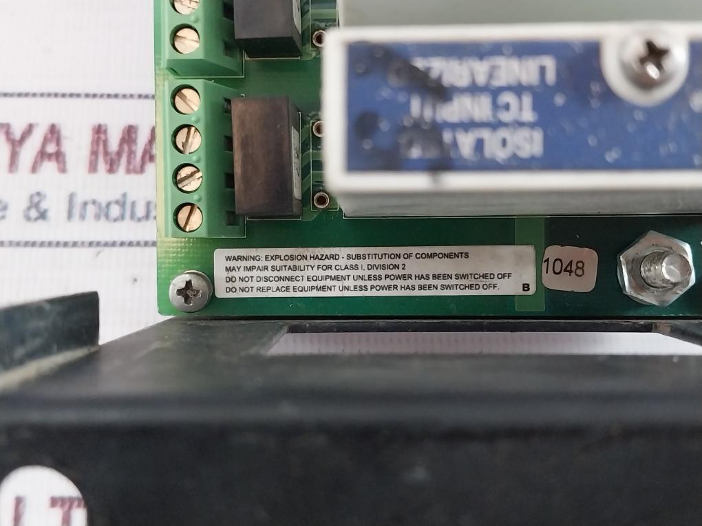 Dataforth Scmpb01 16 Channel Backpanel Module Scm5B41-02D/ Scm5B31/ Scm5B47