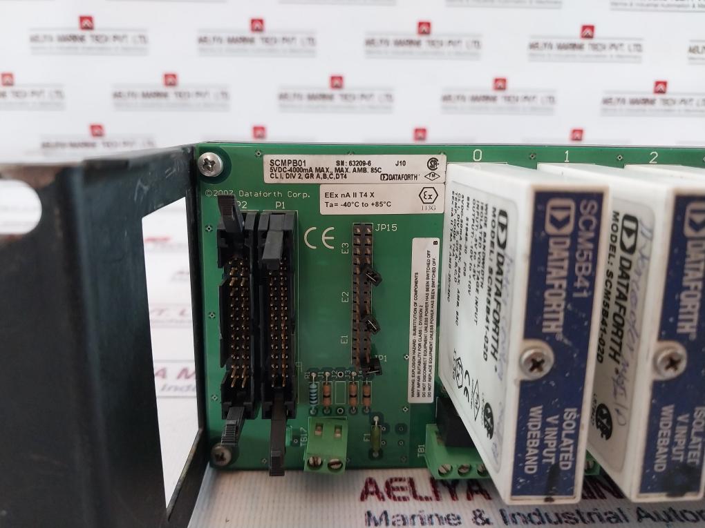 Dataforth Scmpb01 16 Channel Backpanel Module Scm5B41-02D/ Scm5B31/ Scm5B47