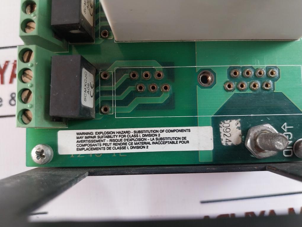 Dataforth Scmpb01 16 Channel Backpanel With Modules Scm5B47, Scm5B34, Scm5B41