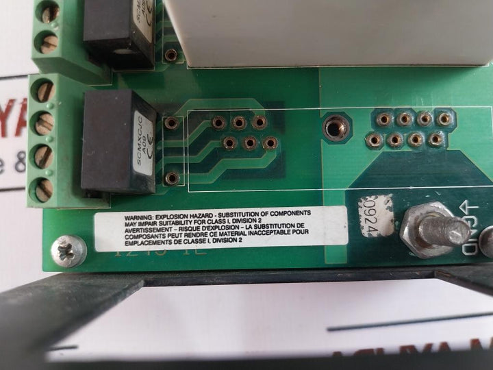 Dataforth Scmpb01 16 Channel Backpanel With Modules Scm5B47, Scm5B34, Scm5B41