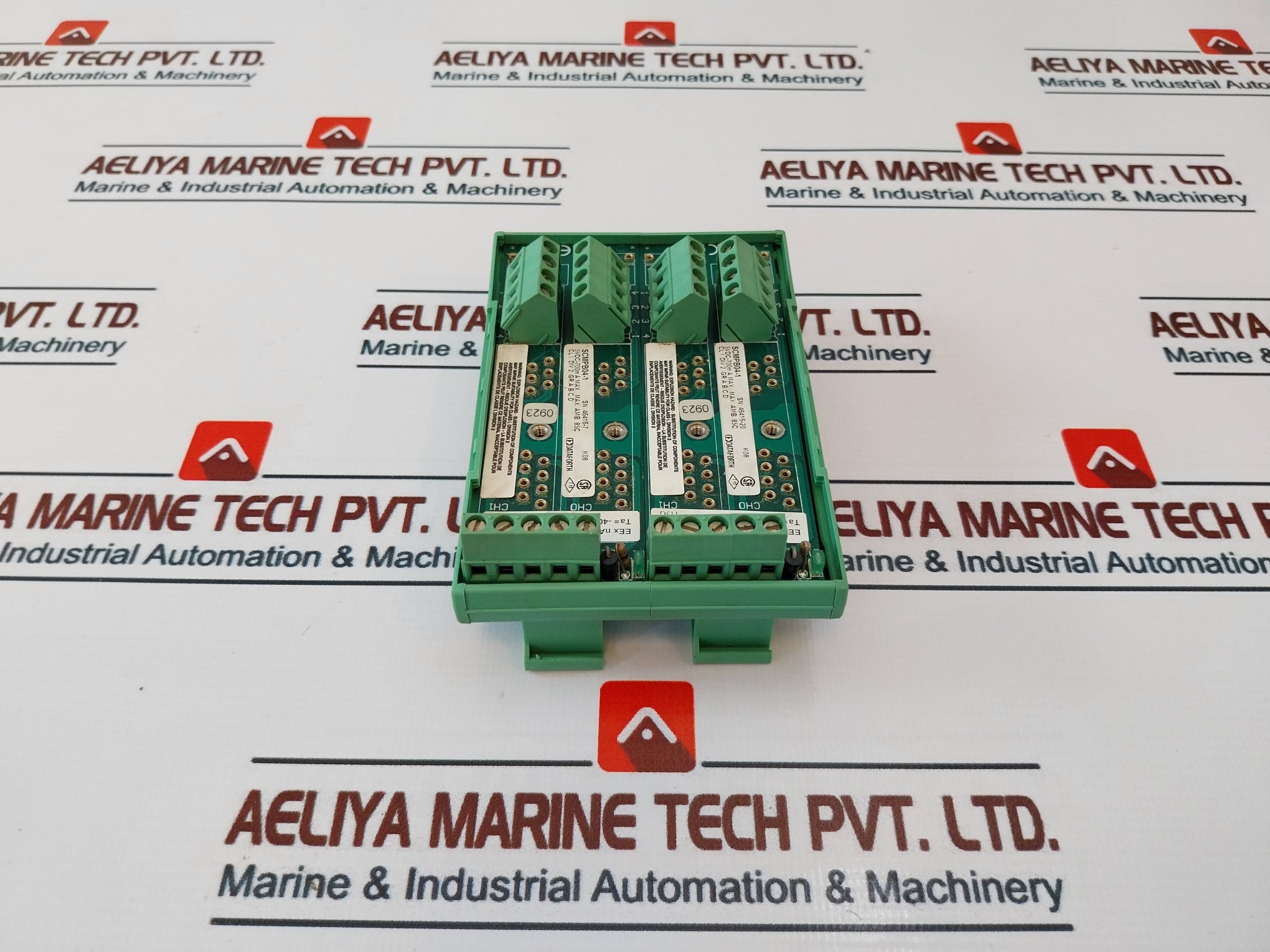 Dataforth Scmpb04-1 Analog Dual Channel Backpanel Module