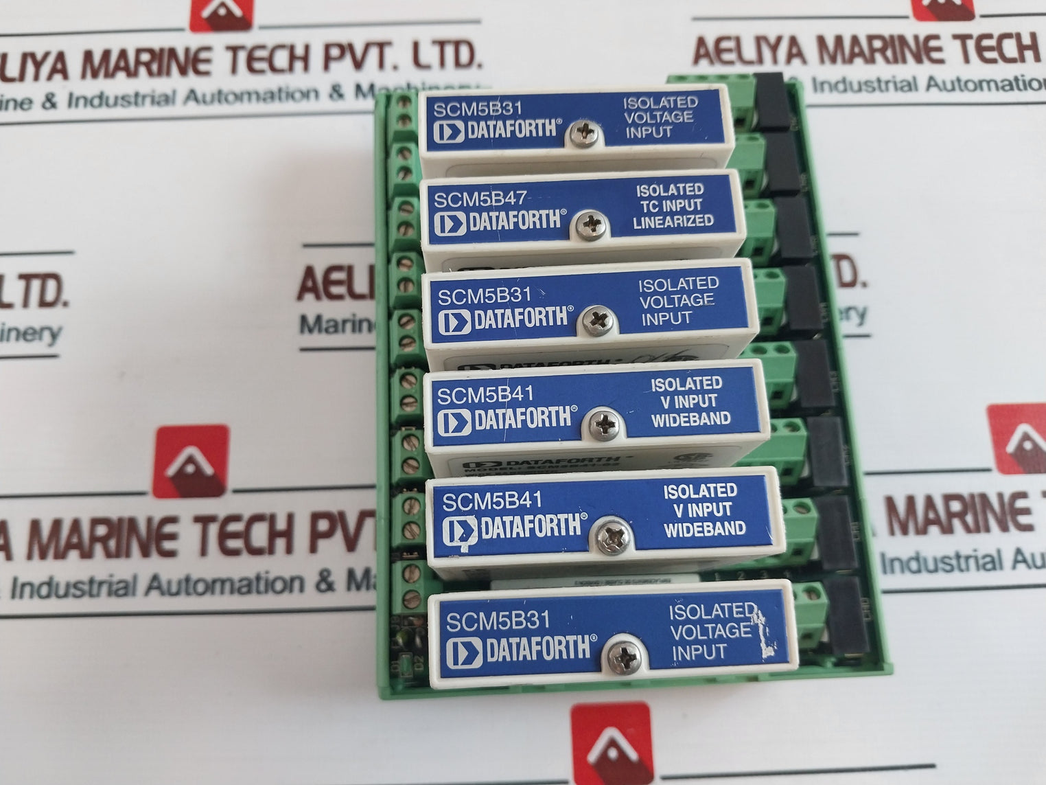 Dataforth Scmpb07-2 Um Isolated Voltage Input Module Backpanel 40V