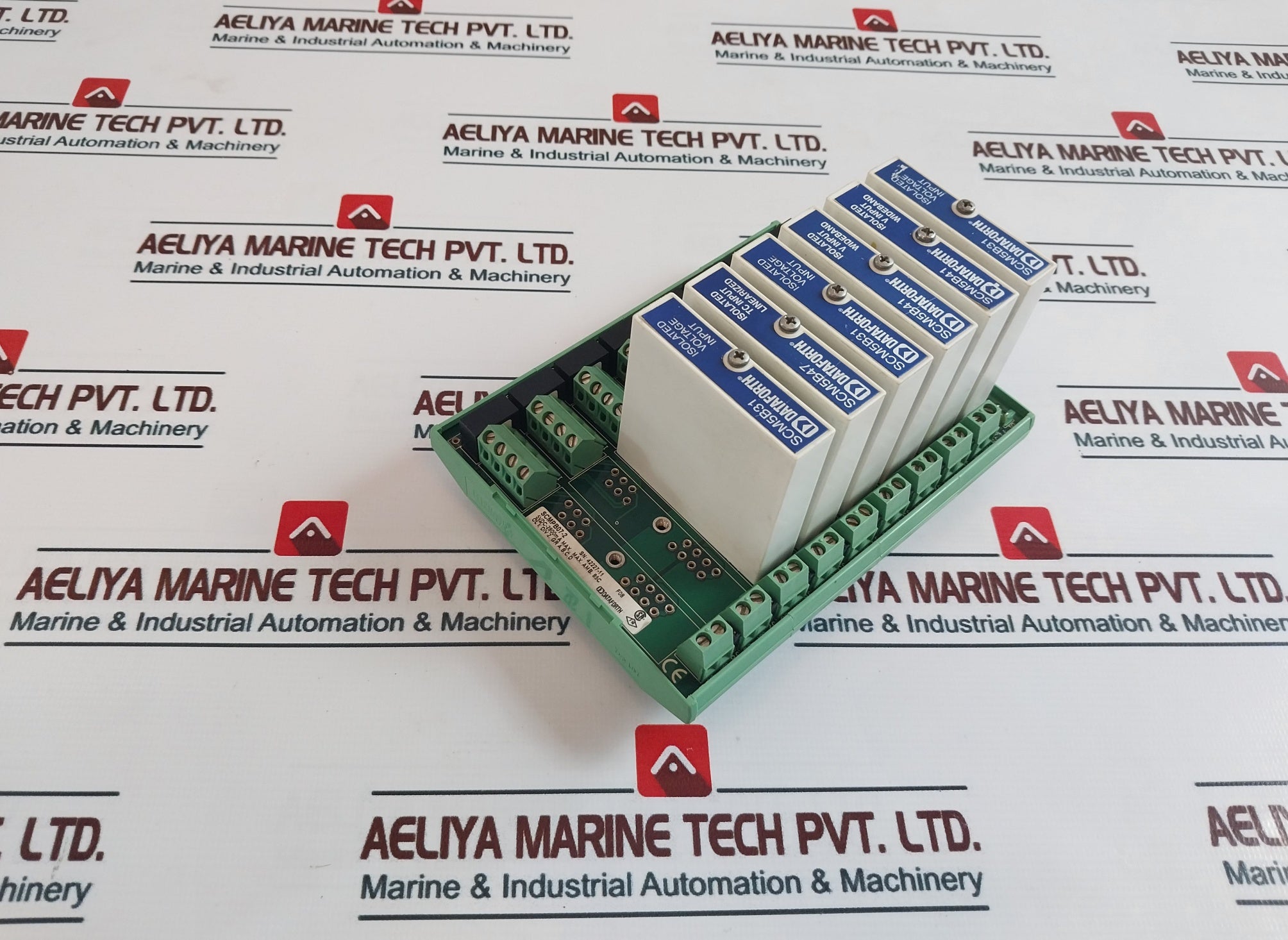 Dataforth Scmpb07-2 Um Isolated Voltage Input Module Backpanel 40V