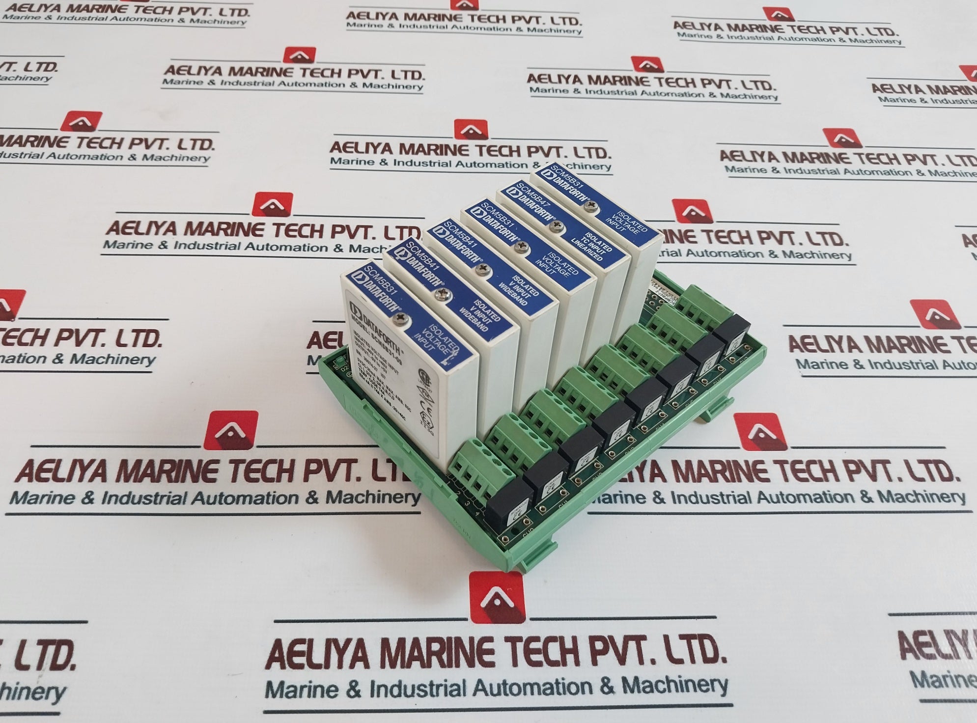 Dataforth Scmpb07-2 Um Isolated Voltage Input Module Backpanel 40V