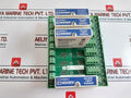 Dataforth Scmpb07-3 8 Channel Backpanel W/Analog Voltage Input Module Scm5B41-02