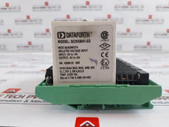 Dataforth Scmpb07 8-channel Back Panel With Modules Scm5B41, Scm5B48