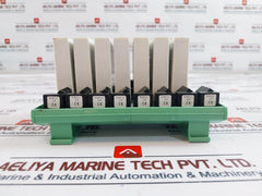 Dataforth Scmpb07 8-channel Back Panel With Modules Scm5B41, Scm5B48