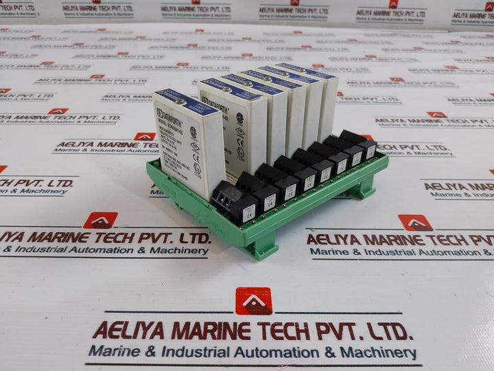 Dataforth Scmpb07 Um Analog Voltage Input Module With Back Panel