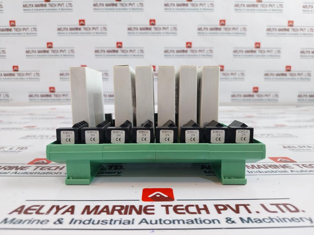 Dataforth Scmpb07 Um Analog Voltage Input Module With Back Panel