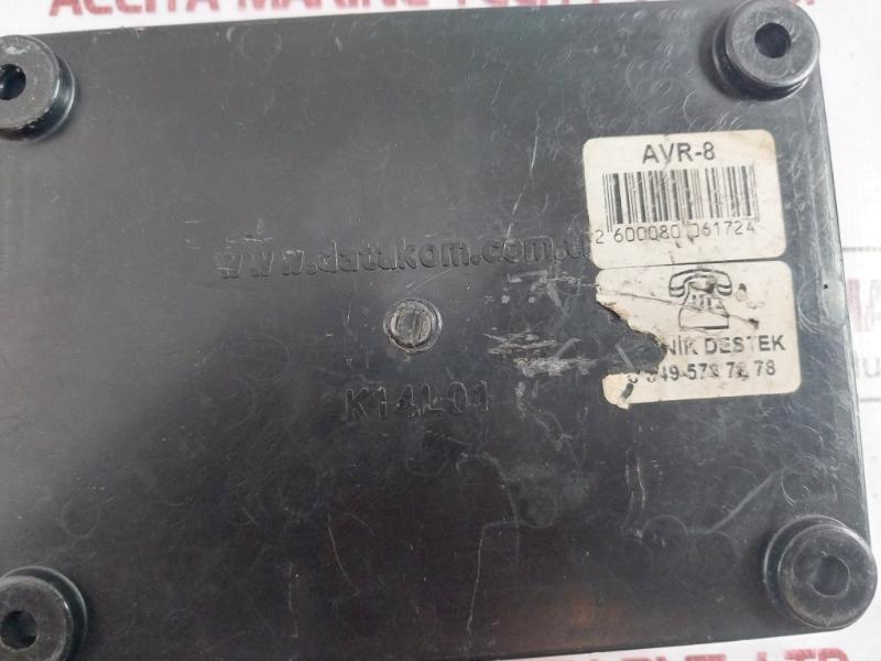 Datakom Avr-8 Alternate Voltage Regulator 60Hz 2 600080 061724 K14L01