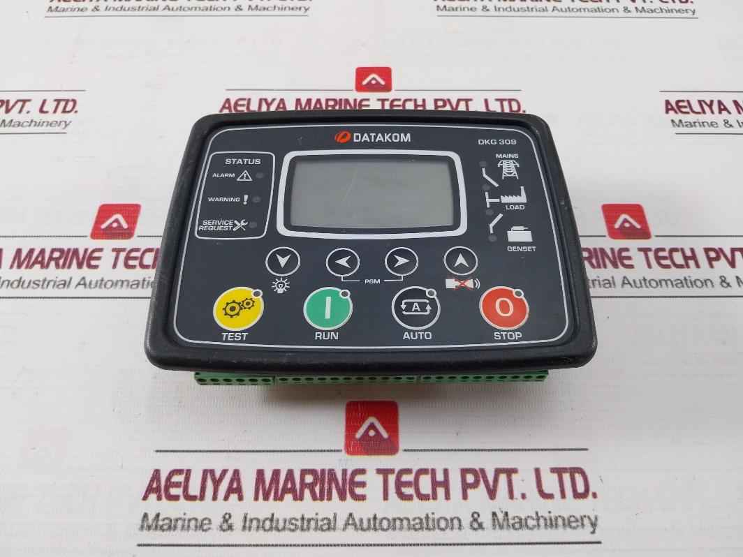 Datakom Dkg 309-mpu Automatic Mains Failure Unit 9-33 Vdc 200Ma Max