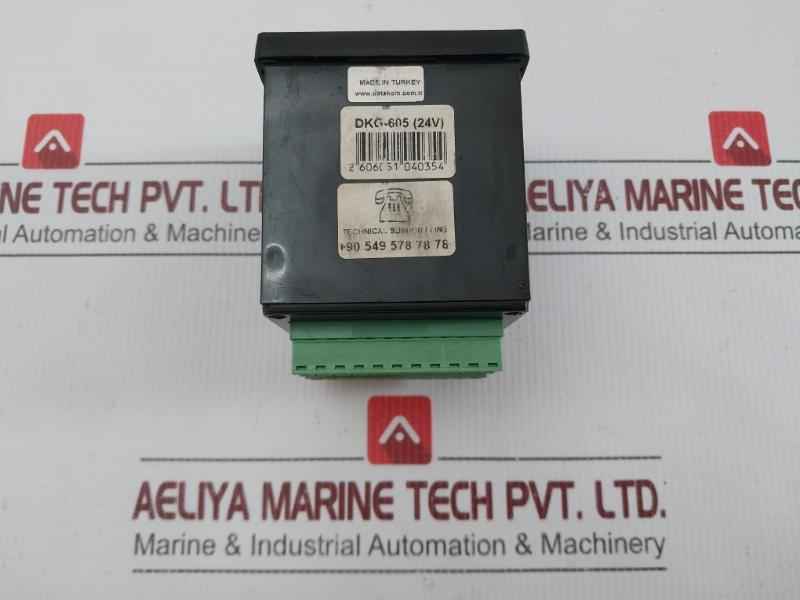 Datakom Programmable Alarm Annunciator Controller 24V Dkg 605