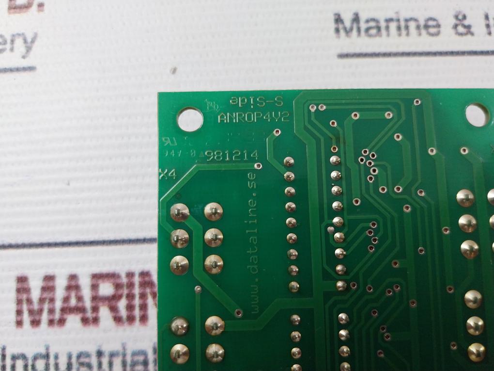 Dataline 981214 ANR0P4V2 Printed Circuit Board P0014214-A