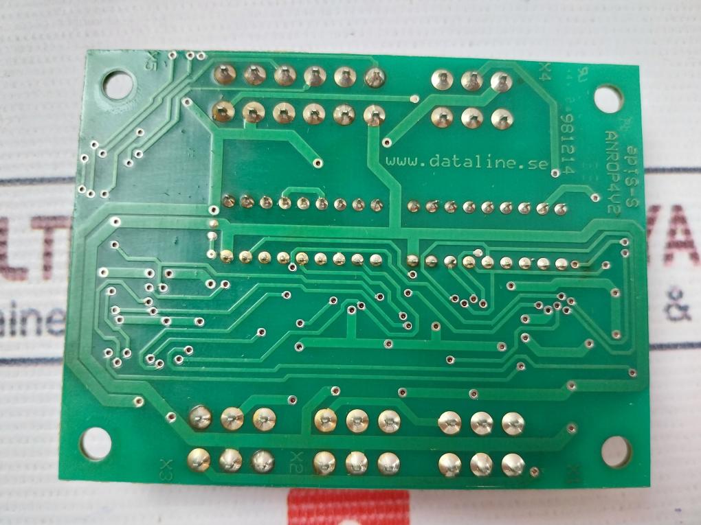Dataline 981214 ANR0P4V2 Printed Circuit Board P0014214-A